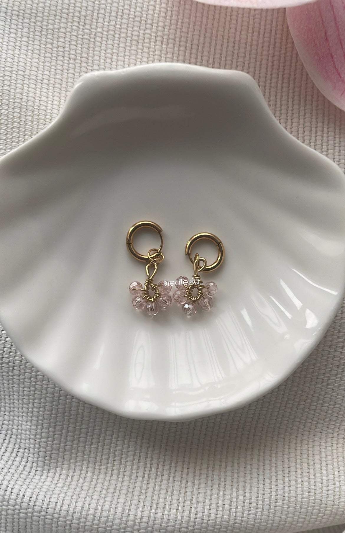 Boucles d’oreilles Alba Rose