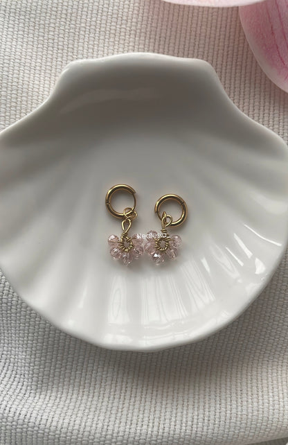 Boucles d’oreilles Alba Rose